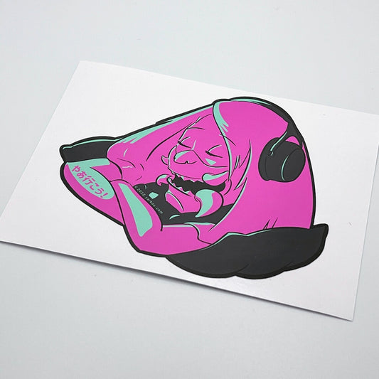 Oni Jams - Cyberpunk Style Sticker