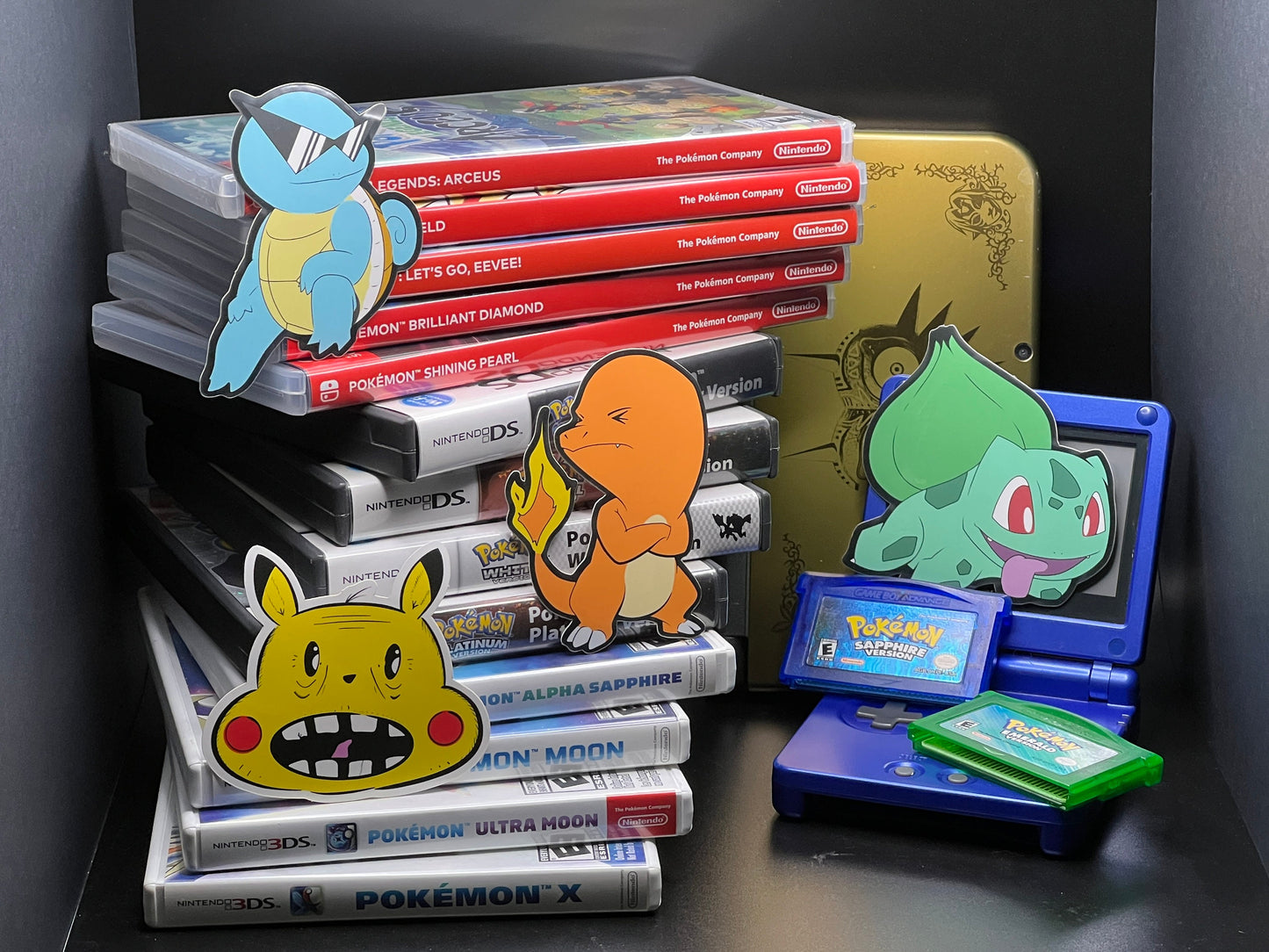 Pocket Monsters Stickers for Car, Pokedex, Shell, etc. Free Shipping!