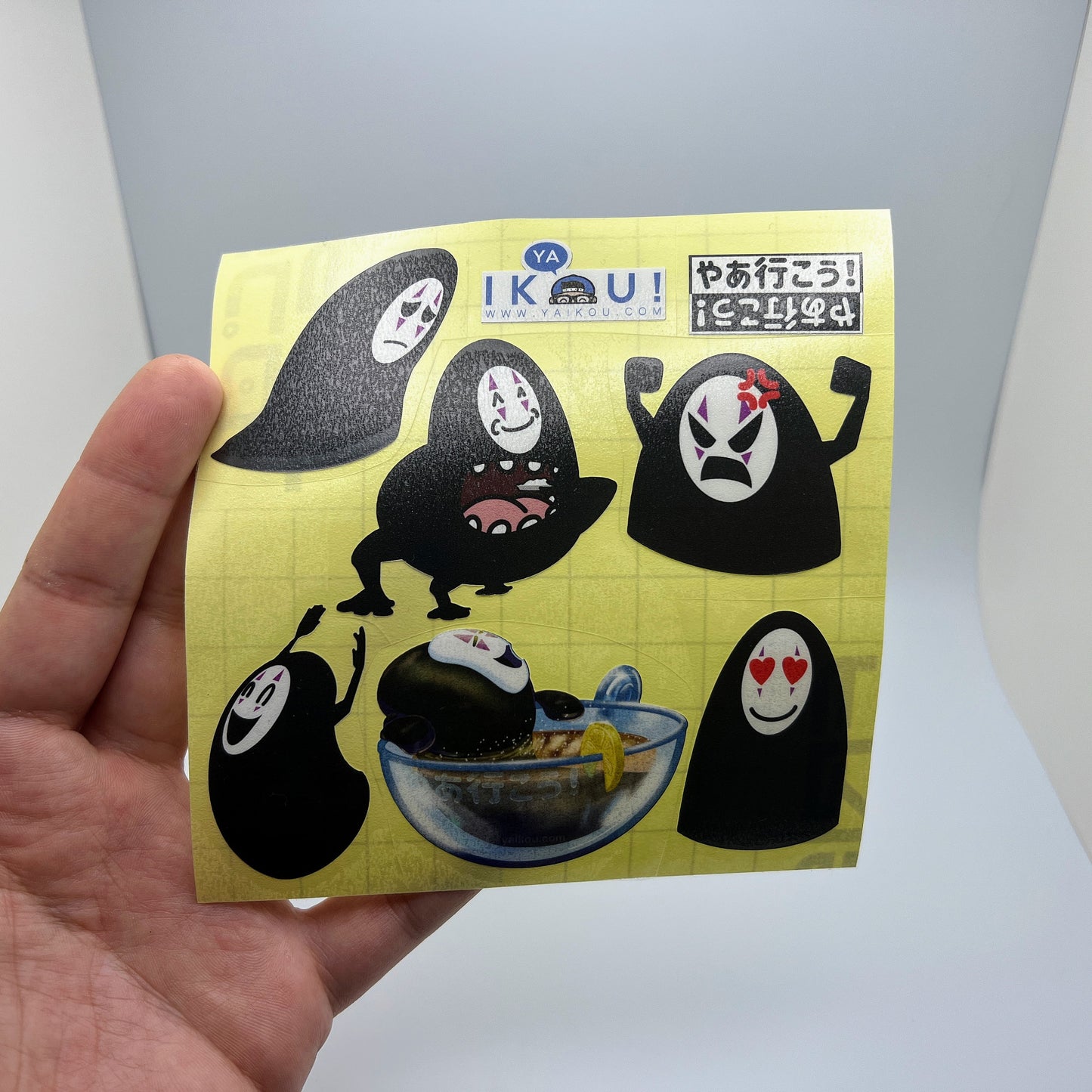 Cute No Face Stickers - for Cars, Laptops, Tea Cup, Water Bottle, etc.