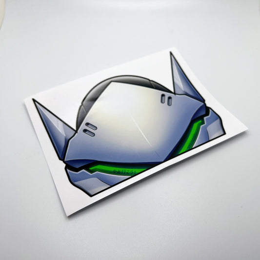 Oversalt Peeker Stickers  - Sticker for Laptop, car, or payload